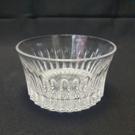 Салатник, стекло, d=12 см, h=6.5 см, винтаж, СССР. Картинка 1